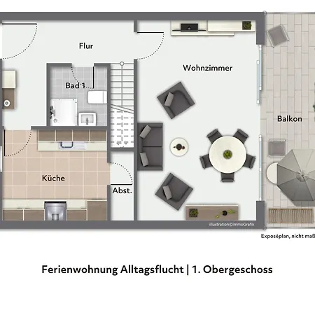 Alltagsflucht شقة